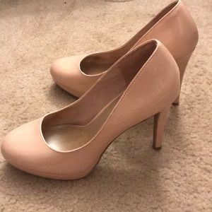 Pink high heels